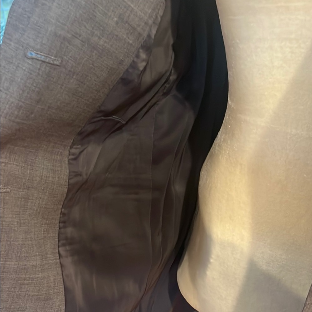 Talbots Light Gray Two-Button Blazer - Picture 7 of 13